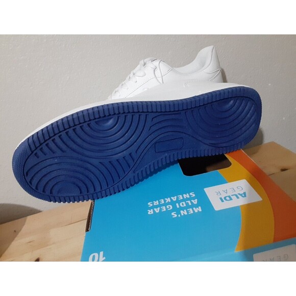 Aldi | Shoes | Aldi Gear 224 Spring Mens White Sneakers Shoe Size 0 ...